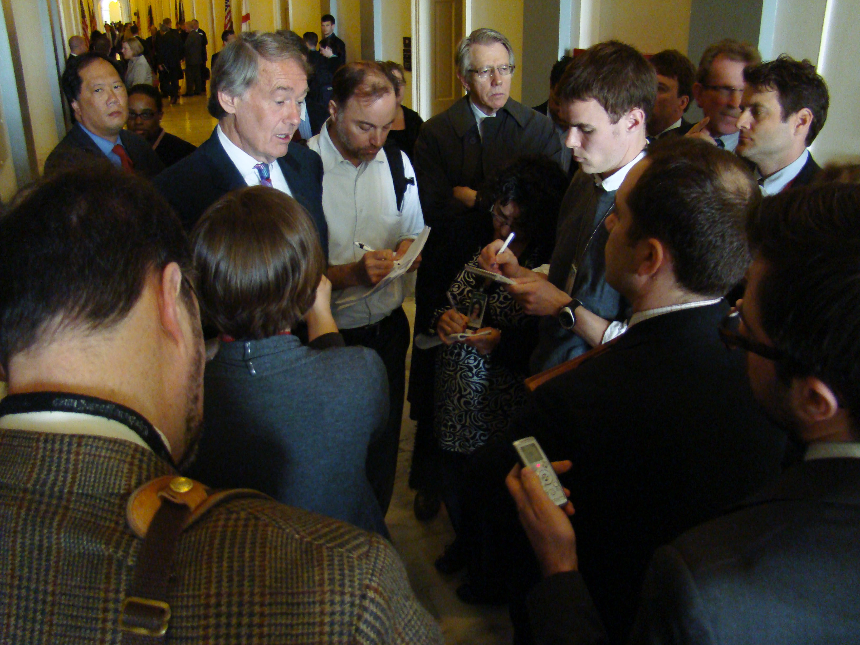 Chairman Markey after the hearing